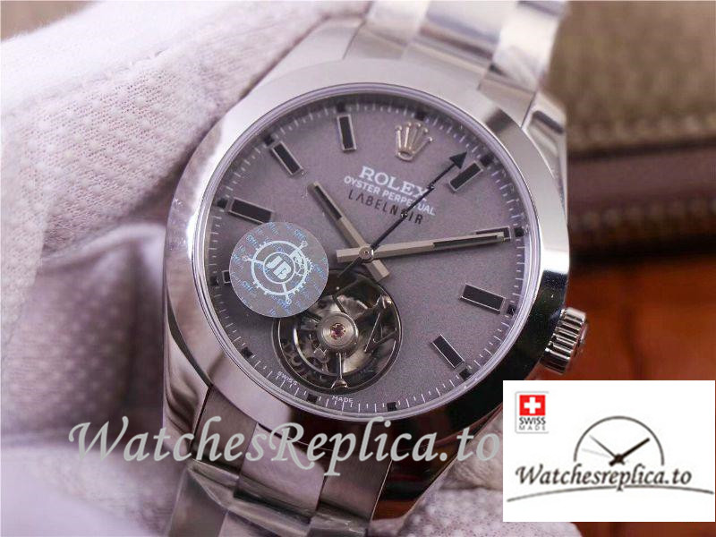 Swiss Rolex Milgauss Base 116400 Label Noir Design Replica LNT01HS-001 001 Silver Bezel 40MM - Replica Watches Shop