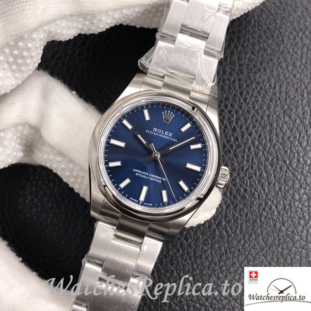 Swiss Rolex Oyster Perpetual Replica 277200 Stainless steel strap 31MM - Replica Watches Shop