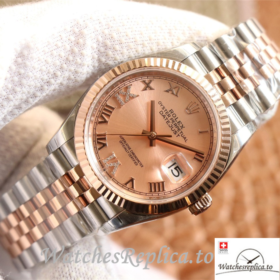 Swiss Rolex Datejust Replica 126233 Stainless steel strap 36MM - WatchesReplica.to