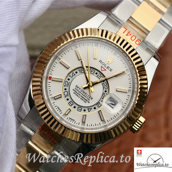 Swiss Rolex Oyster Perpetual Replica 326933-0009 Stainless steel strap 42MM - WatchesReplica.to