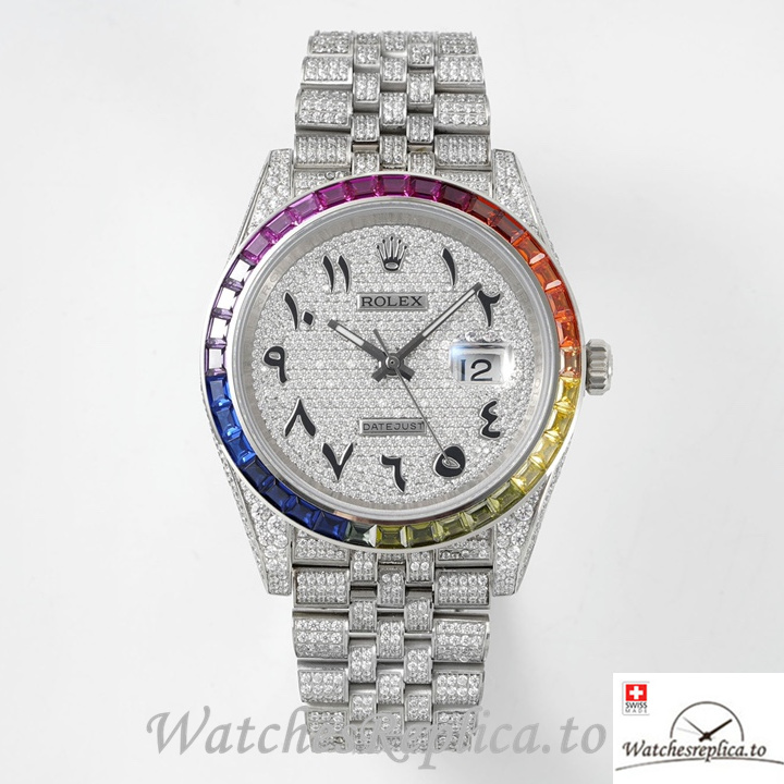 Swiss Rolex Datejust Replica 1263341 0018 Stainless steel strap 41MM - Replica Watches Shop