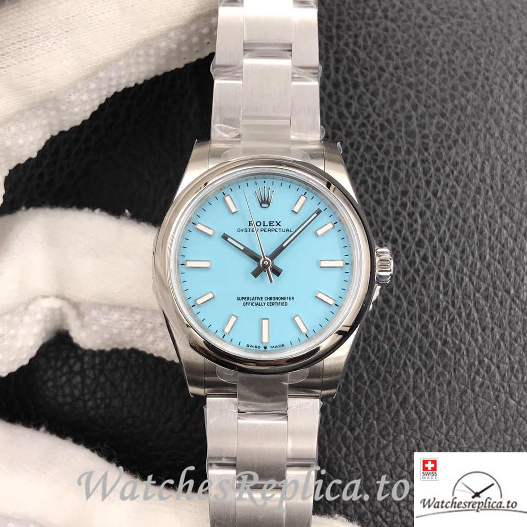 Swiss Rolex Oyster Perpetual Replica 277200 Stainless steel strap 31MM - Replica Watches Shop