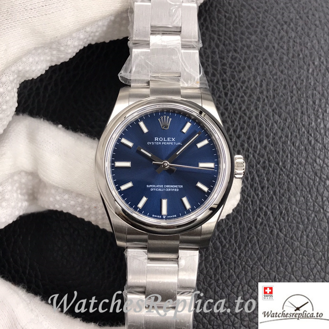 Swiss Rolex Oyster Perpetual Replica 277200 Stainless steel strap 31MM - Replica Watches Shop