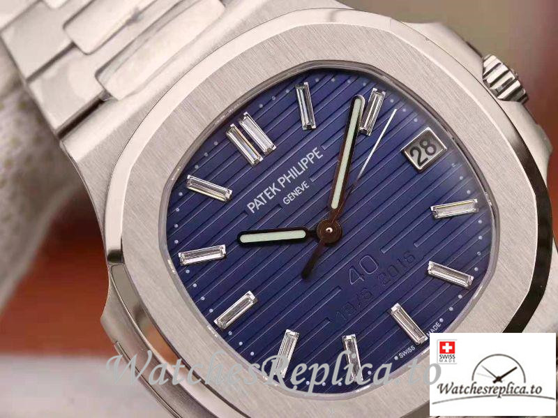 Swiss Patek Philippe Nautilus Replica 5711/1P Stick Markers 40MM - WatchesReplica.to