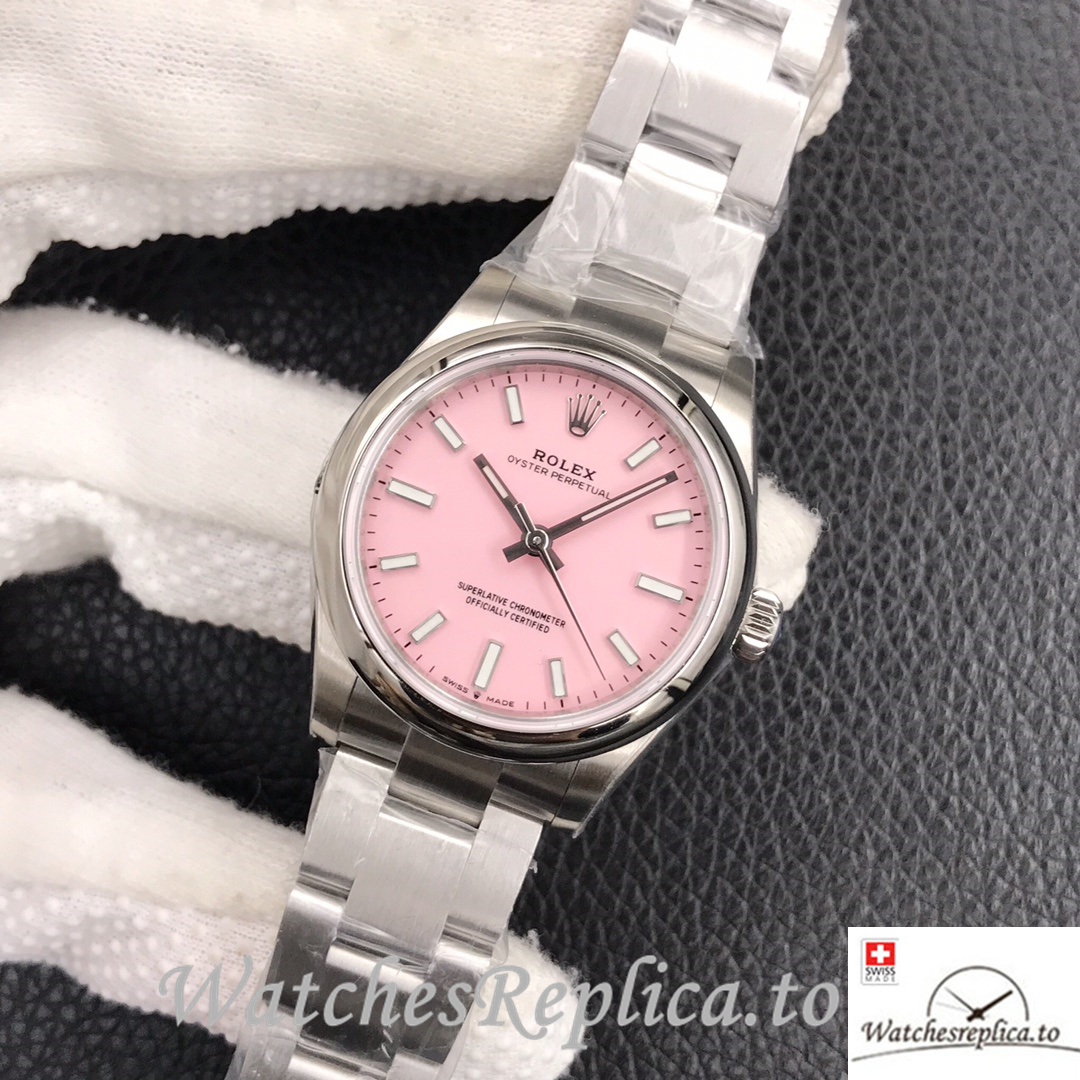 Swiss Rolex Oyster Perpetual Replica 277200 Stainless steel strap 31MM - Replica Watches Shop