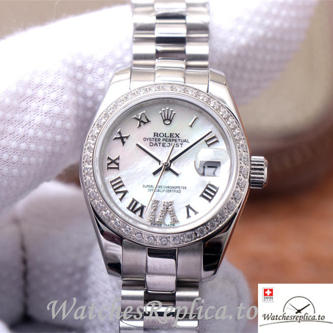 Swiss Rolex Datejust Replica 279174-0009 Stainless steel strap 28MM - WatchesReplica.to