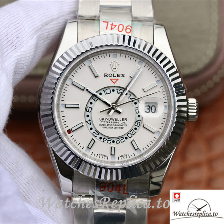 Swiss Rolex Oyster Perpetual Replica 326934-0001 Stainless steel strap 42MM - WatchesReplica.to