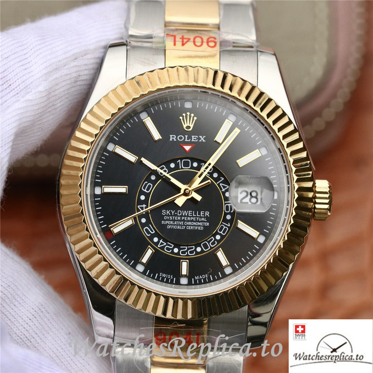 Swiss Rolex Oyster Perpetual Replica 326933-0002 Stainless steel strap 42MM - WatchesReplica.to